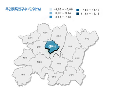 지도로보는 전북통계